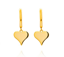 Heart Drop Earrings