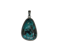 Tibetan Turquoise Sterling Silver Pendants
