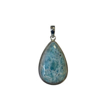 Larimar Sterling Silver Pendants