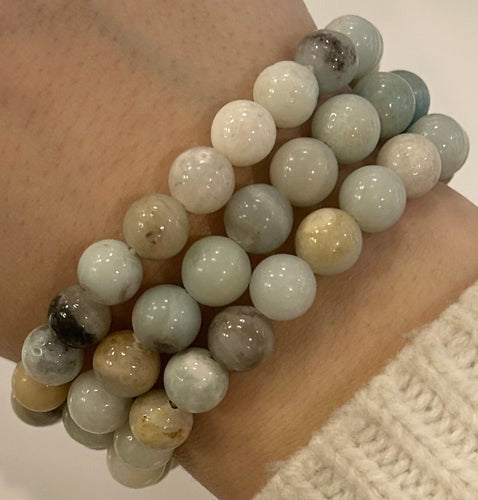 Amazonite Mala