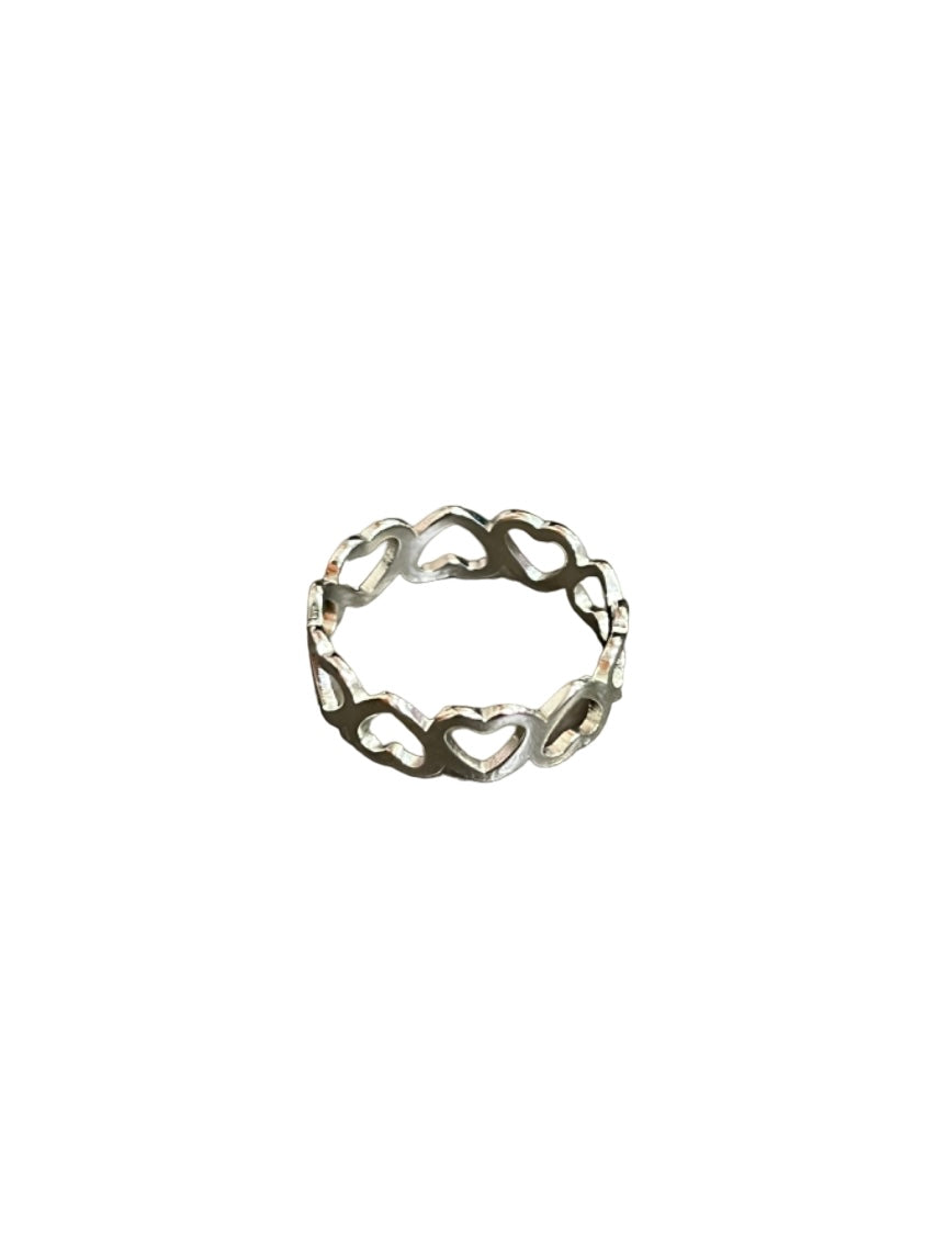 Heart Band Ring