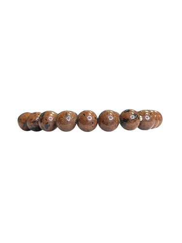 Mahagony Obsidian Mala