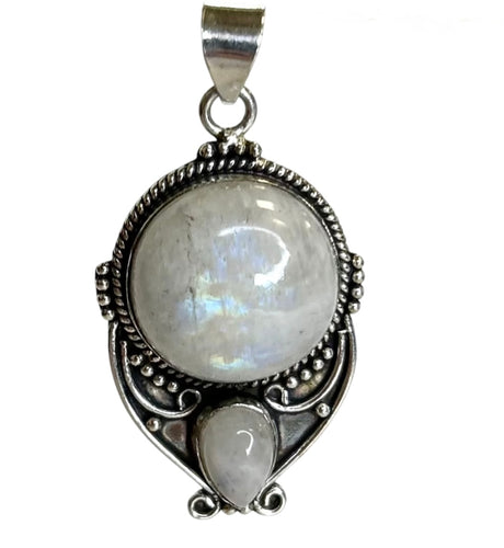 Moonstone Sterling Silver Pendant