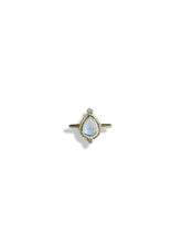Moonstone Fancy Sterling Silver Ring