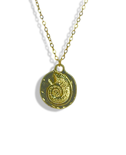 Fossil Shell Necklace