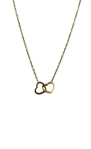 Double Heart Necklace