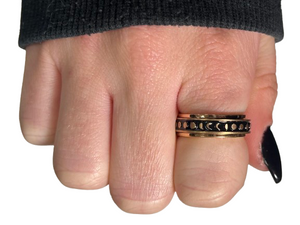 Rose Gold Spinner Ring