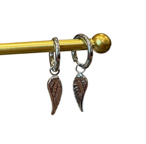 Angel Wing Hoop
