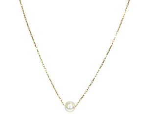 Medium Single Pearl Necklace