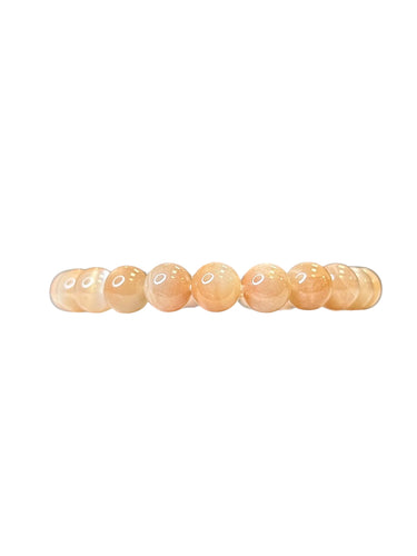 Peach Moonstone Mala