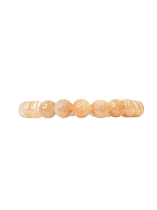 Peach Moonstone Mala
