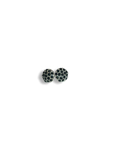 Amelia Flat Sparkle Studs