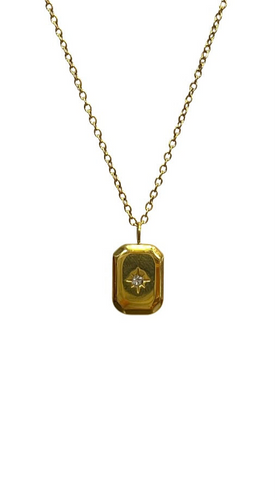 North Star Rhinestone Necklace
