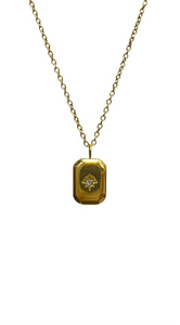 North Star Rhinestone Necklace