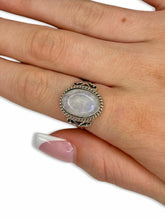 Moonstone Extravagant Sterling Silver Ring