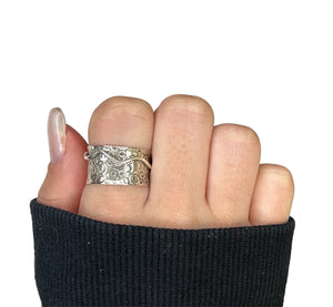 The Bubble Sterling Silver Meditation Ring