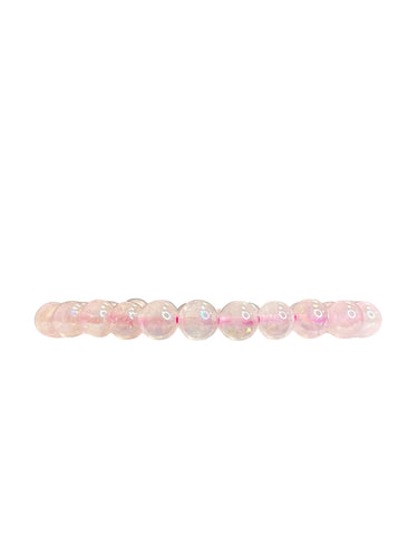 Angel Aura Rose Quartz Mala
