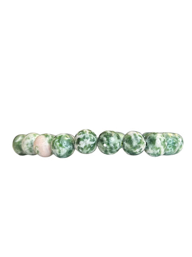 Tree Agate Mala