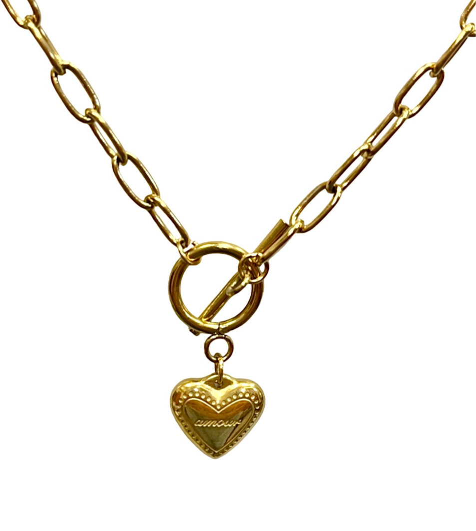 Amour Heart Necklace