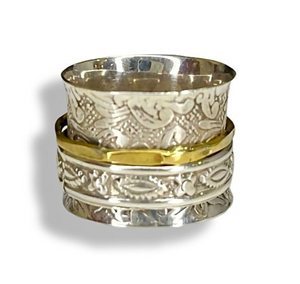 The Lift Sterling Silver Meditation Ring