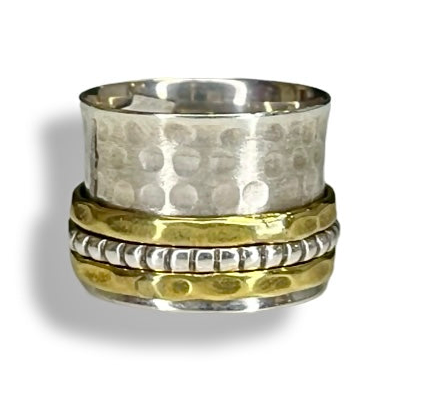 The Abby Sterling Silver Meditation Ring