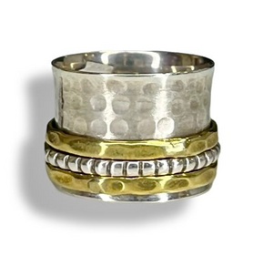 The Abby Sterling Silver Meditation Ring
