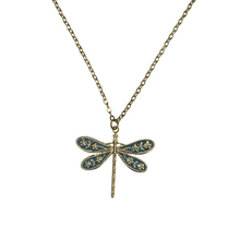 Colourful Dragonfly Necklace