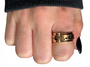 Rose Gold Spinner Ring