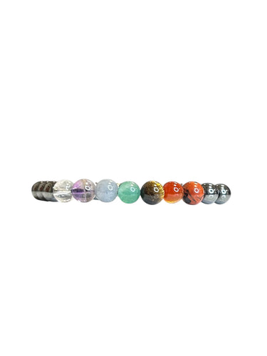 Chakra Hematite Mala