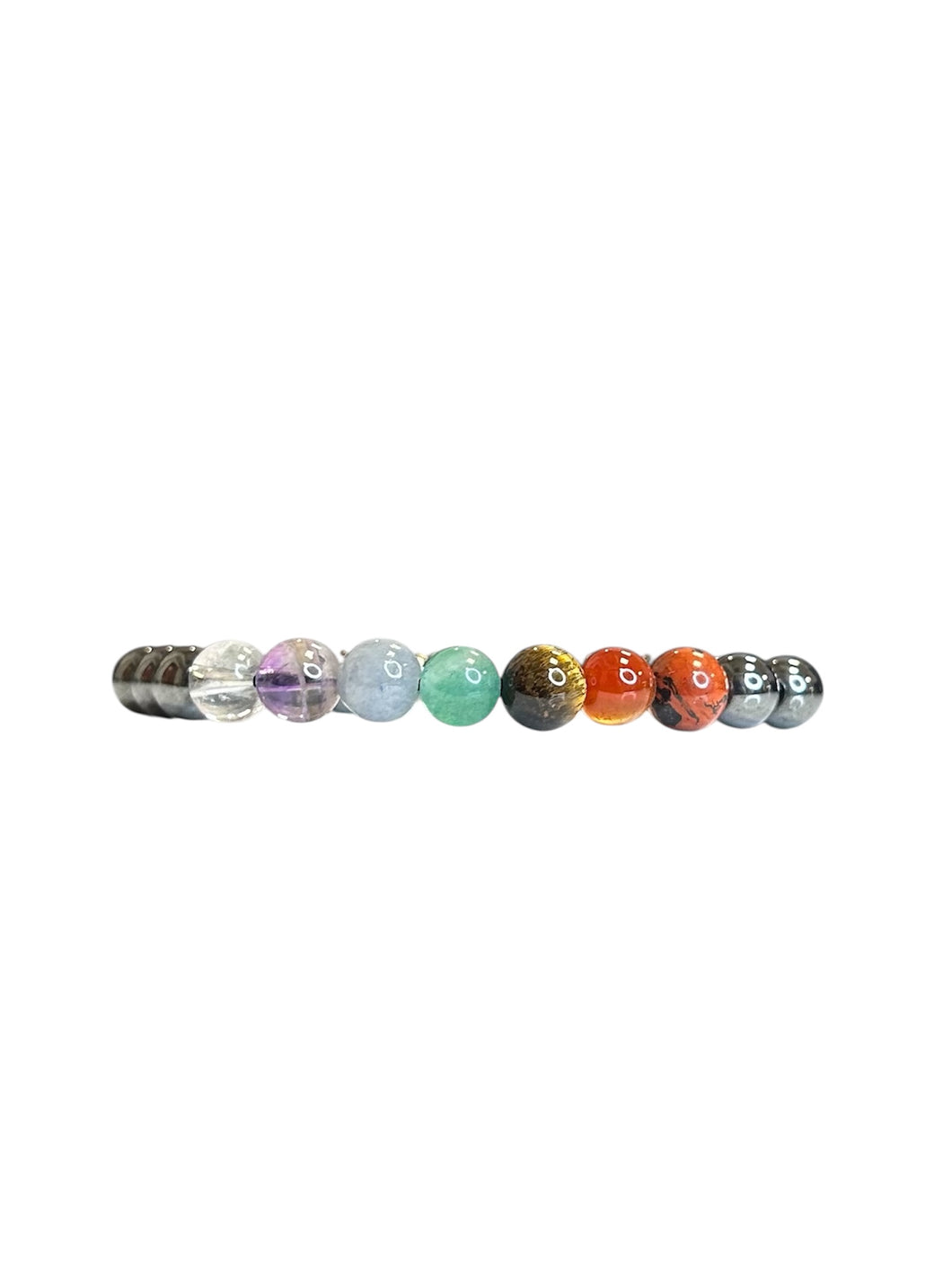 Chakra Hematite Mala