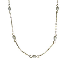 Spaced Pearl Necklace