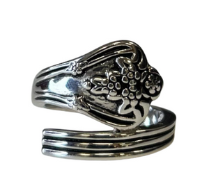 Spoon Sterling Silver Ring