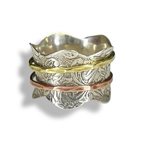 The Wisdom Sterling Silver Meditation Ring