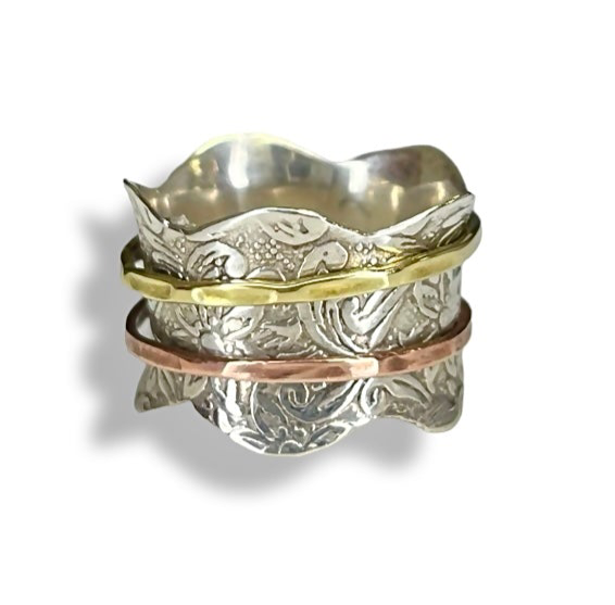The Wisdom Sterling Silver Meditation Ring