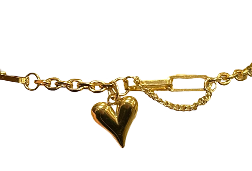 Heart Chain Bracelet