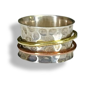 The Relax Sterling Silver Meditation Ring