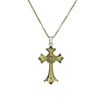 Character Cross Necklace