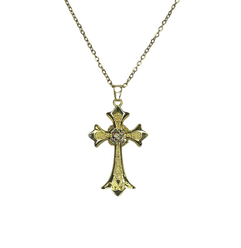 Character Cross Necklace