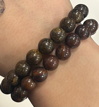 Bronzite Mala