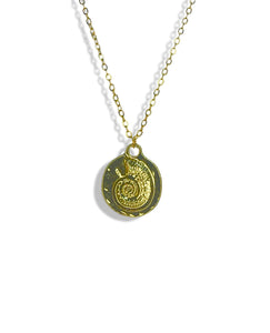Fossil Shell Necklace