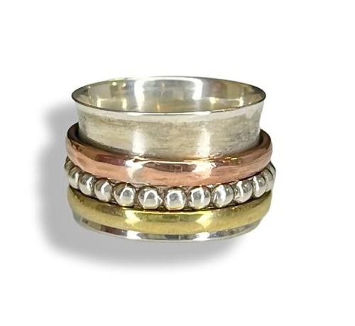 The Calm Sterling Silver Meditation Ring
