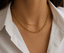 Elevated Oval Link Chain