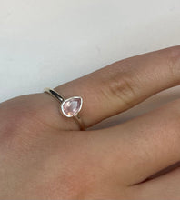 Rose quartz rings