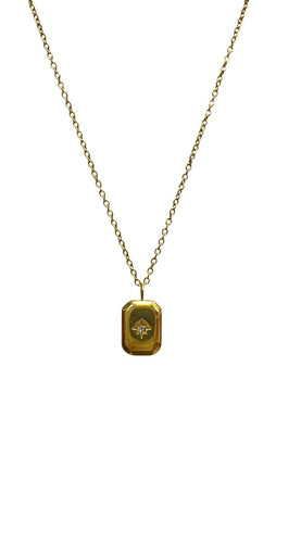 North Star Rhinestone Necklace