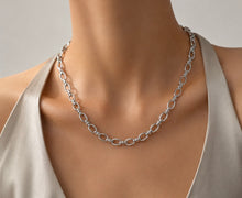 Elevated Oval Link Chain