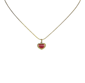 Puffy Heart Necklace