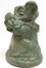 Green Jade Yoda Carving A