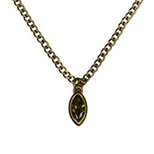 Gemstone Marquise Necklace