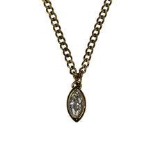 Gemstone Marquise Necklace
