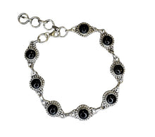 Black Onyx Sterling Silver Bracelet